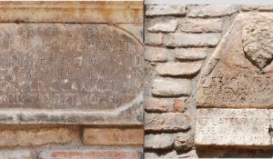 Lapidi Casa Parrocchiale